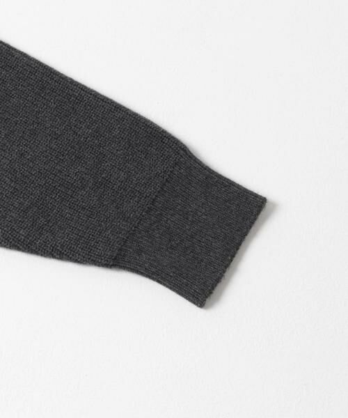 URBAN RESEARCH / アーバンリサーチ ニット・セーター | new basic COTTON CASHMERE 片畦 CREW NECK | 詳細25