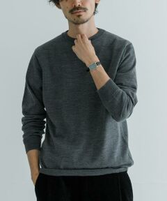 URBAN RESEARCH / アーバンリサーチ ニット・セーター | 『洗濯可』WASHABLEウールハイゲージクルーネック
