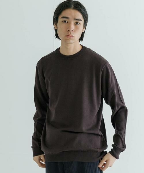 URBAN RESEARCH / アーバンリサーチ ニット・セーター | 『洗濯可』WASHABLEウールハイゲージクルーネック | 詳細2