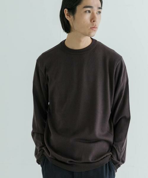 URBAN RESEARCH / アーバンリサーチ ニット・セーター | 『洗濯可』WASHABLEウールハイゲージクルーネック | 詳細3