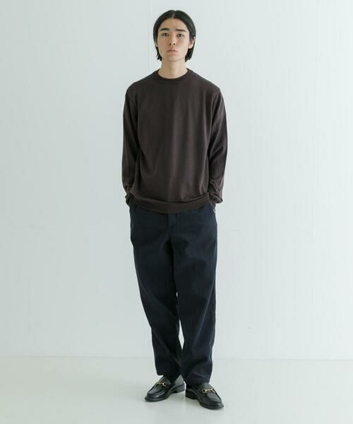 URBAN RESEARCH / アーバンリサーチ ニット・セーター | 『洗濯可』WASHABLEウールハイゲージクルーネック | 詳細4