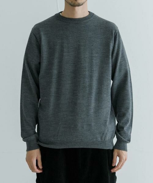 URBAN RESEARCH / アーバンリサーチ ニット・セーター | 『洗濯可』WASHABLEウールハイゲージクルーネック | 詳細20