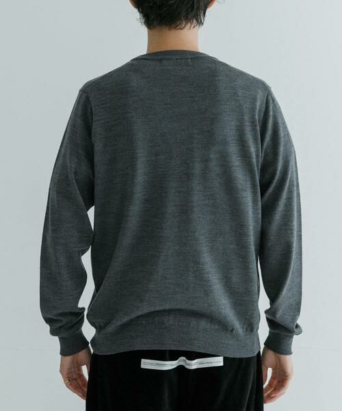 URBAN RESEARCH / アーバンリサーチ ニット・セーター | 『洗濯可』WASHABLEウールハイゲージクルーネック | 詳細22