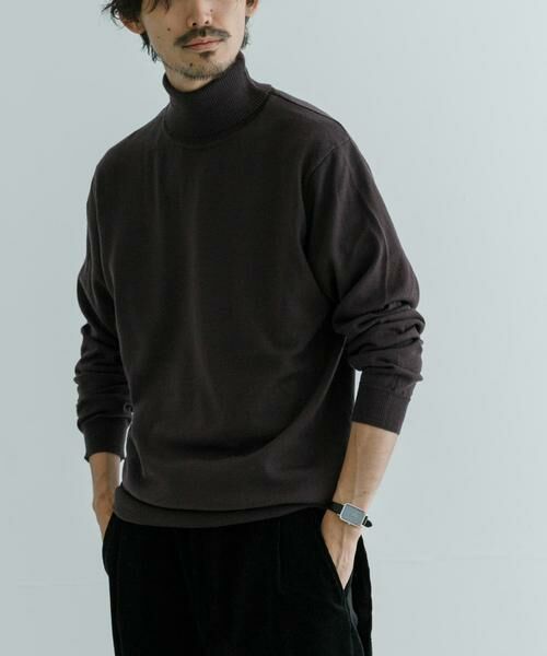 URBAN RESEARCH / アーバンリサーチ ニット・セーター | 『洗濯可』WASHABLEウールハイゲージタートルネック | 詳細1