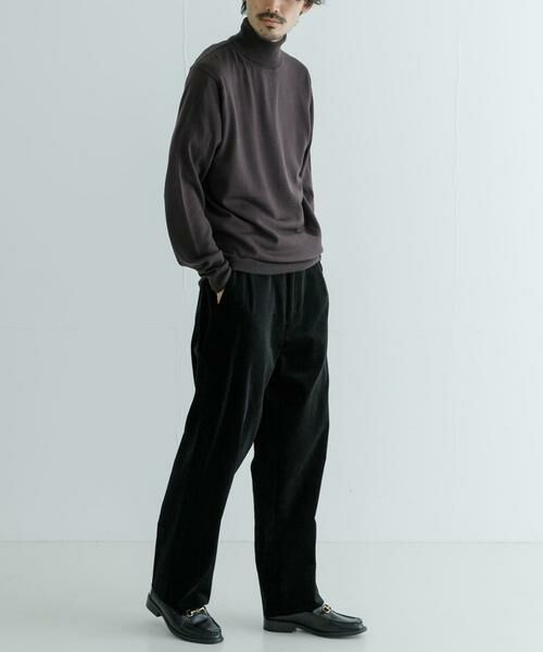 URBAN RESEARCH / アーバンリサーチ ニット・セーター | 『洗濯可』WASHABLEウールハイゲージタートルネック | 詳細3