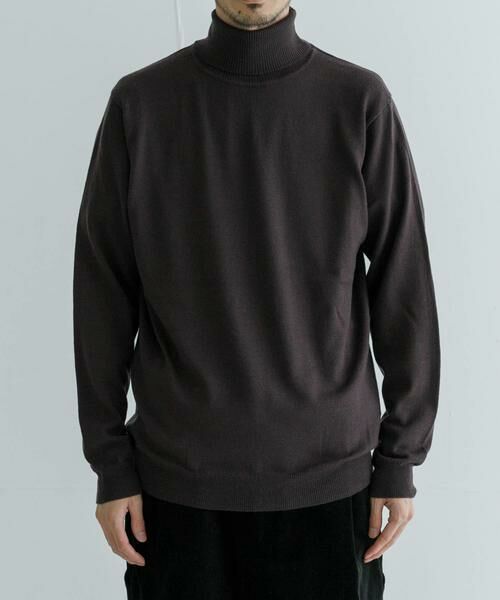 URBAN RESEARCH / アーバンリサーチ ニット・セーター | 『洗濯可』WASHABLEウールハイゲージタートルネック | 詳細4