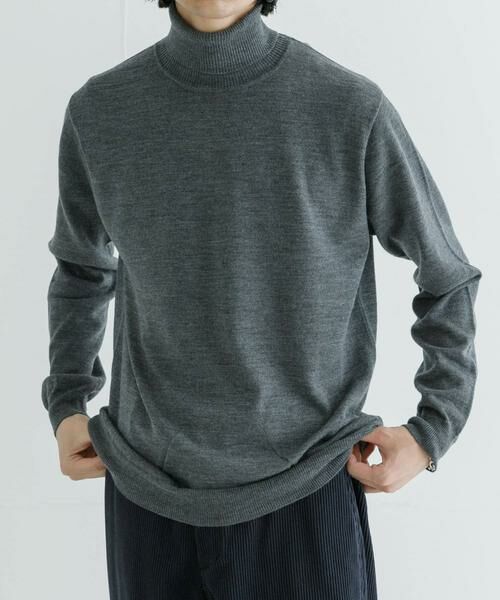 URBAN RESEARCH / アーバンリサーチ ニット・セーター | 『洗濯可』WASHABLEウールハイゲージタートルネック | 詳細16