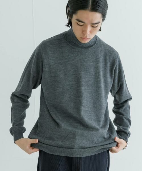 URBAN RESEARCH / アーバンリサーチ ニット・セーター | 『洗濯可』WASHABLEウールハイゲージタートルネック | 詳細18