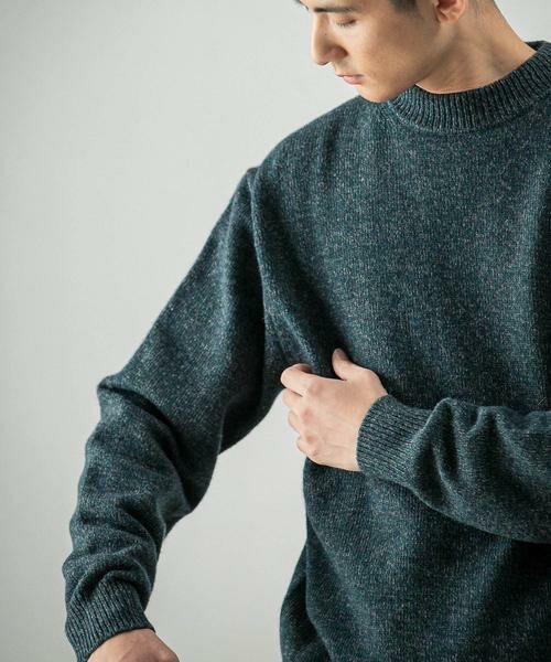 URBAN RESEARCH / アーバンリサーチ ニット・セーター | MIX MOULINE KNIT | 詳細1
