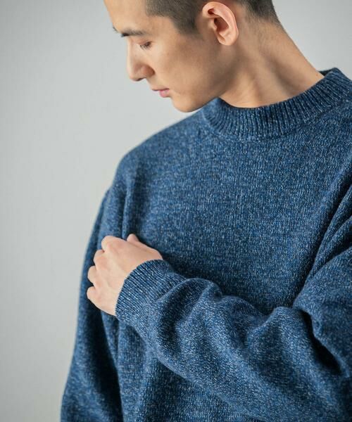 URBAN RESEARCH / アーバンリサーチ ニット・セーター | MIX MOULINE KNIT | 詳細25