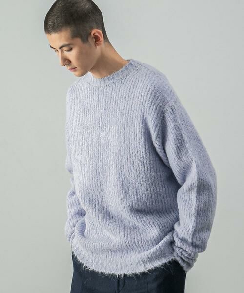 URBAN RESEARCH / アーバンリサーチ ニット・セーター | new basic ALPACA TSUMUGI KNIT | 詳細23