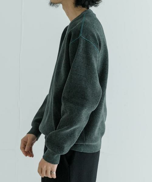 URBAN RESEARCH / アーバンリサーチ ニット・セーター | Wフェイスクルーネックニット | 詳細3