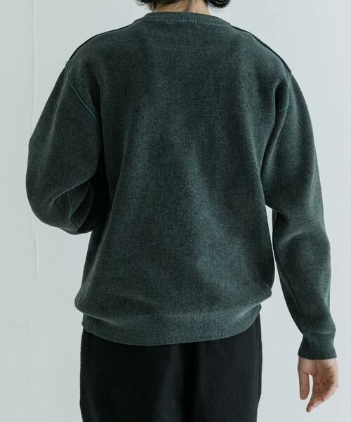 URBAN RESEARCH / アーバンリサーチ ニット・セーター | Wフェイスクルーネックニット | 詳細4