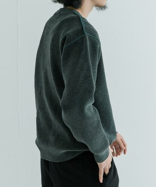 URBAN RESEARCH / アーバンリサーチ ニット・セーター | Wフェイスクルーネックニット | 詳細5