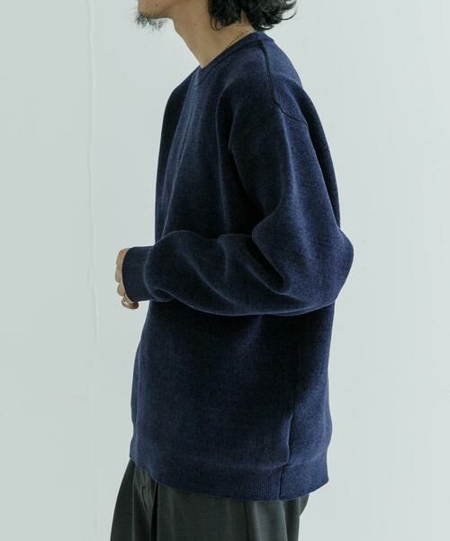 URBAN RESEARCH / アーバンリサーチ ニット・セーター | Wフェイスクルーネックニット | 詳細15