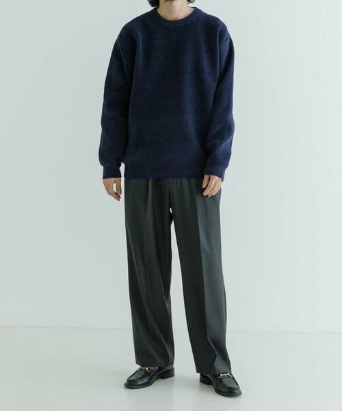 URBAN RESEARCH / アーバンリサーチ ニット・セーター | Wフェイスクルーネックニット | 詳細18