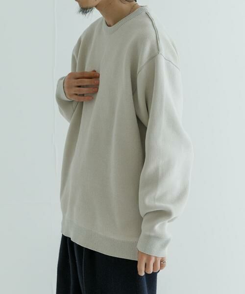 URBAN RESEARCH / アーバンリサーチ ニット・セーター | Wフェイスクルーネックニット | 詳細28