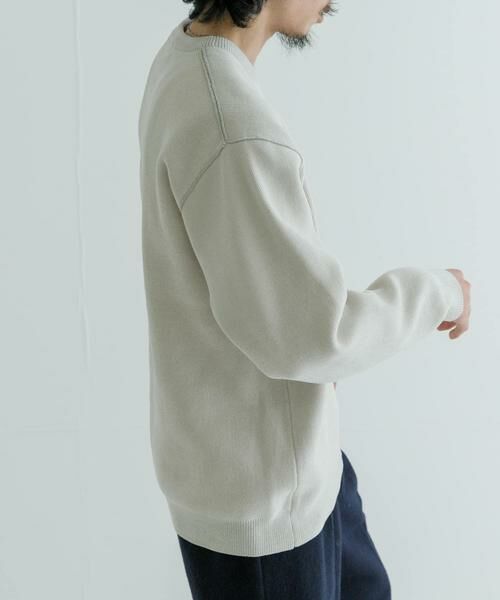 URBAN RESEARCH / アーバンリサーチ ニット・セーター | Wフェイスクルーネックニット | 詳細30
