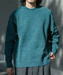 URBAN RESEARCH / アーバンリサーチ ニット・セーター | メランジハーフモックプルオーバーニット