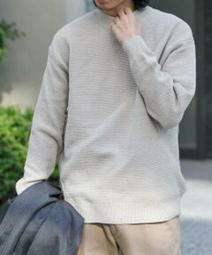 URBAN RESEARCH / アーバンリサーチ ニット・セーター | メランジハーフモックプルオーバーニット