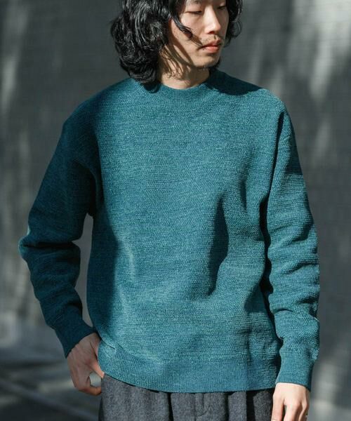 URBAN RESEARCH / アーバンリサーチ ニット・セーター | メランジハーフモックプルオーバーニット | 詳細1