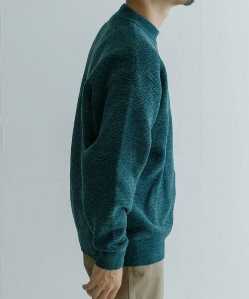 URBAN RESEARCH / アーバンリサーチ ニット・セーター | メランジハーフモックプルオーバーニット | 詳細11