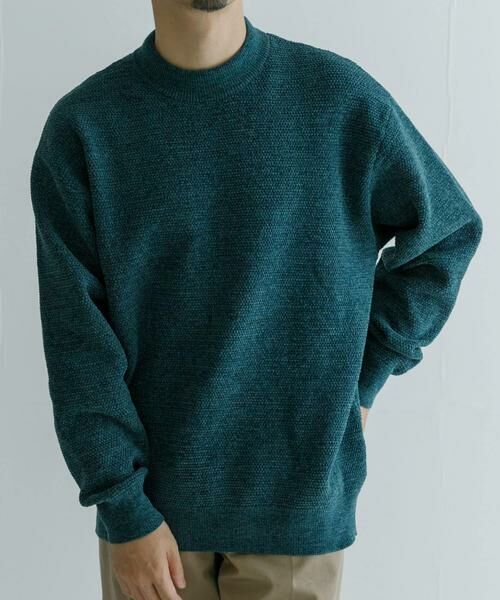 URBAN RESEARCH / アーバンリサーチ ニット・セーター | メランジハーフモックプルオーバーニット | 詳細8