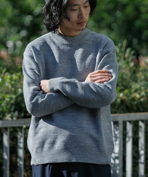URBAN RESEARCH / アーバンリサーチ ニット・セーター | メランジハーフモックプルオーバーニット | 詳細22
