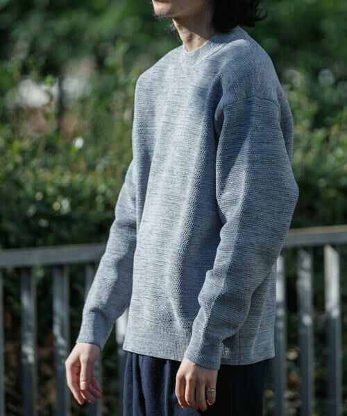URBAN RESEARCH / アーバンリサーチ ニット・セーター | メランジハーフモックプルオーバーニット | 詳細25