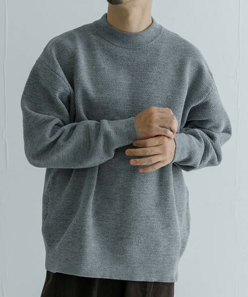 URBAN RESEARCH / アーバンリサーチ ニット・セーター | メランジハーフモックプルオーバーニット | 詳細30