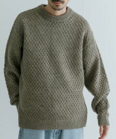 URBAN RESEARCH / アーバンリサーチ ニット・セーター | ウールアクリルメッシュニット