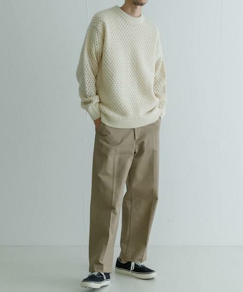 URBAN RESEARCH / アーバンリサーチ ニット・セーター | ウールアクリルメッシュニット | 詳細18