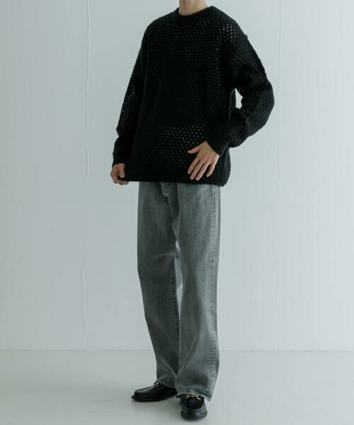 URBAN RESEARCH / アーバンリサーチ ニット・セーター | ウールアクリルメッシュニット | 詳細26