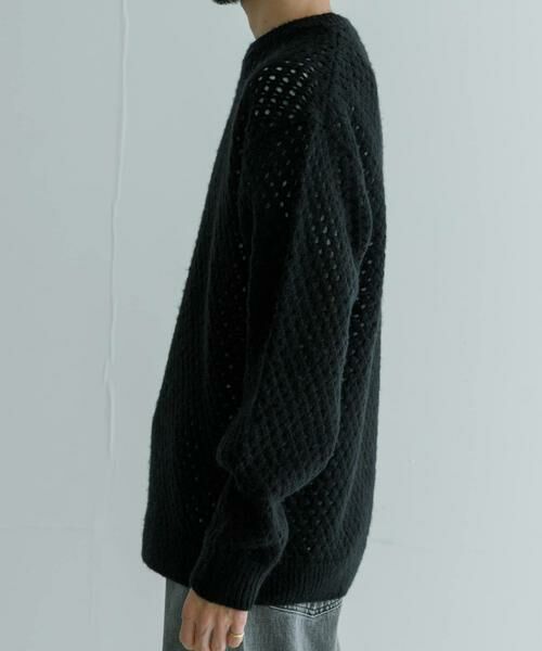URBAN RESEARCH / アーバンリサーチ ニット・セーター | ウールアクリルメッシュニット | 詳細28