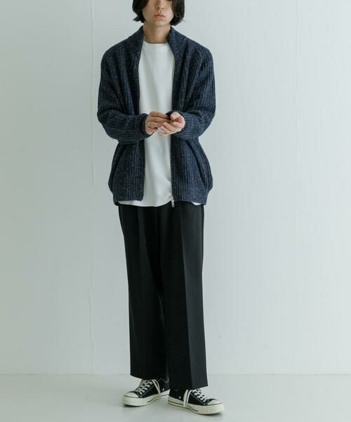 URBAN RESEARCH / アーバンリサーチ ニット・セーター | new basic シルクネップドライバーズニット | 詳細3