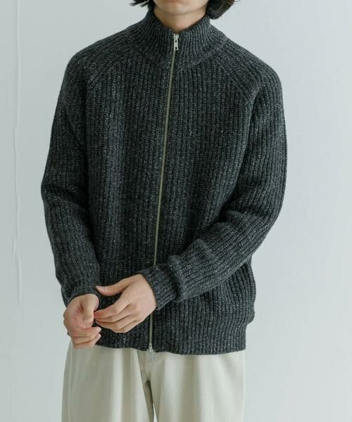 URBAN RESEARCH / アーバンリサーチ ニット・セーター | new basic シルクネップドライバーズニット | 詳細15