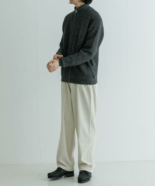 URBAN RESEARCH / アーバンリサーチ ニット・セーター | new basic シルクネップドライバーズニット | 詳細17