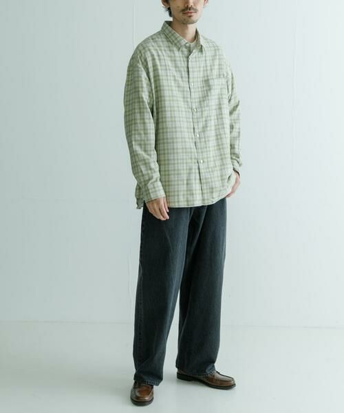 URBAN RESEARCH / アーバンリサーチ シャツ・ブラウス | new basic トーマスメイソンオーバーネルシャツ | 詳細3