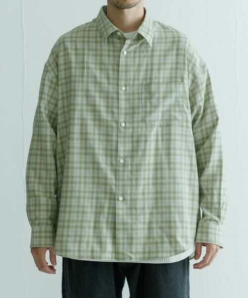 URBAN RESEARCH / アーバンリサーチ シャツ・ブラウス | new basic トーマスメイソンオーバーネルシャツ | 詳細4
