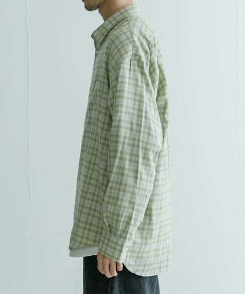 URBAN RESEARCH / アーバンリサーチ シャツ・ブラウス | new basic トーマスメイソンオーバーネルシャツ | 詳細5