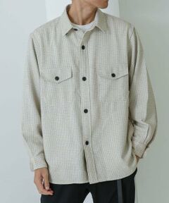 URBAN RESEARCH / アーバンリサーチ シャツ・ブラウス | TECH BOUCLE CPO SHIRTS
