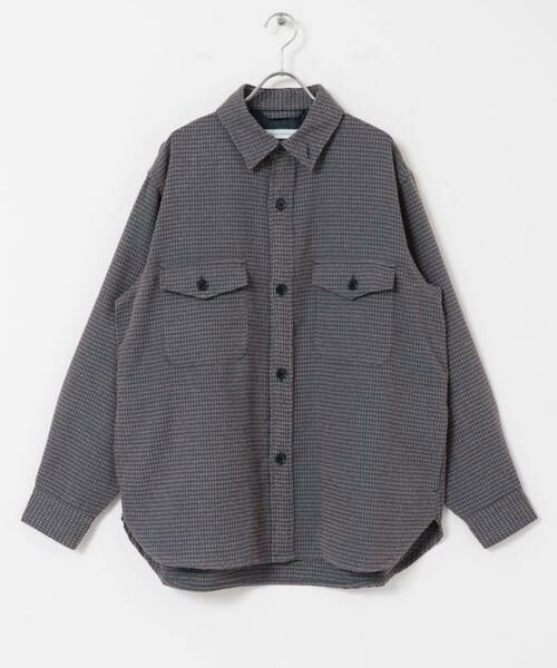 URBAN RESEARCH / アーバンリサーチ シャツ・ブラウス | TECH BOUCLE CPO SHIRTS | 詳細14