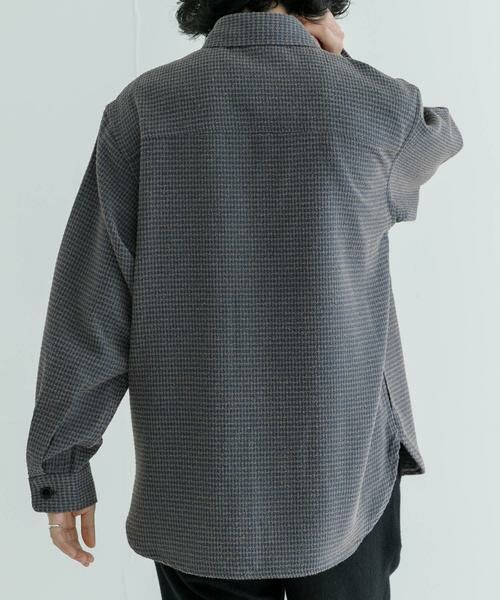 URBAN RESEARCH / アーバンリサーチ シャツ・ブラウス | TECH BOUCLE CPO SHIRTS | 詳細5