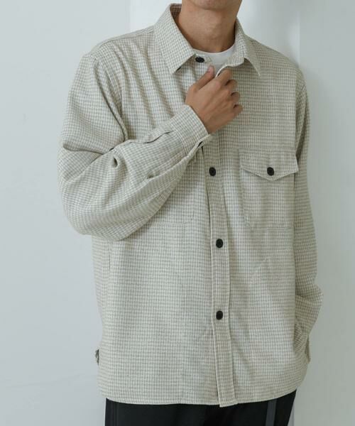 URBAN RESEARCH / アーバンリサーチ シャツ・ブラウス | TECH BOUCLE CPO SHIRTS | 詳細20