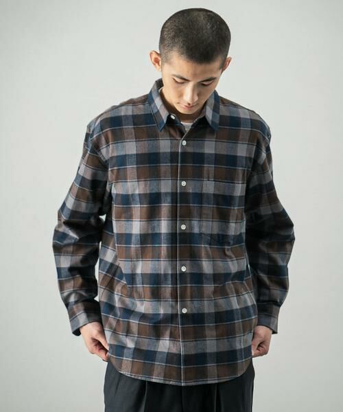 URBAN RESEARCH / アーバンリサーチ シャツ・ブラウス | 『UR TECH』『蓄熱』起毛レギュラーシャツ | 詳細12