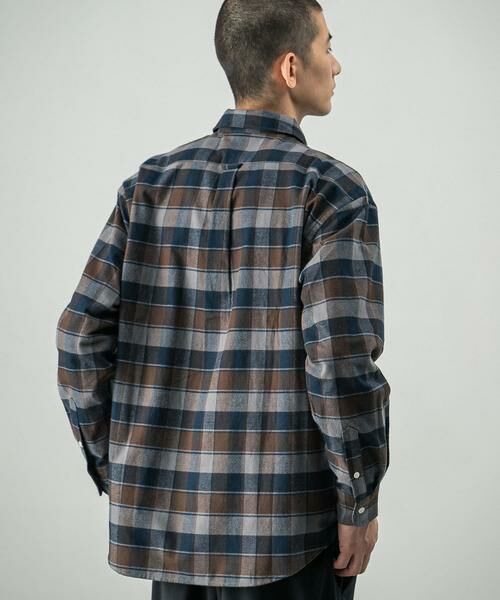 URBAN RESEARCH / アーバンリサーチ シャツ・ブラウス | 『UR TECH』『蓄熱』起毛レギュラーシャツ | 詳細13