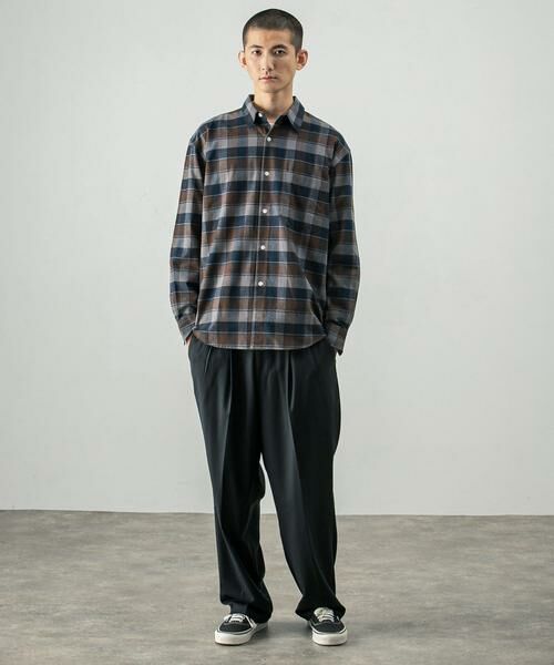 URBAN RESEARCH / アーバンリサーチ シャツ・ブラウス | 『UR TECH』『蓄熱』起毛レギュラーシャツ | 詳細14