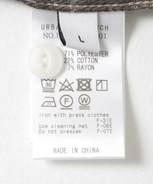 URBAN RESEARCH / アーバンリサーチ シャツ・ブラウス | オンブレーネルシャツ | 詳細11