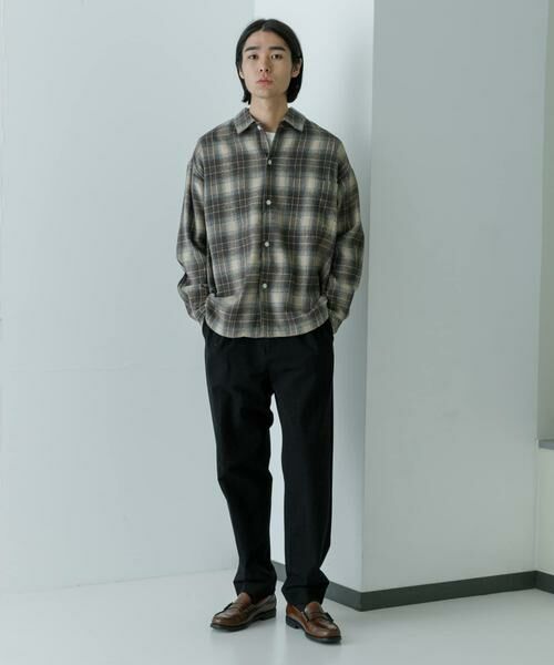 URBAN RESEARCH / アーバンリサーチ シャツ・ブラウス | オンブレーネルシャツ | 詳細2