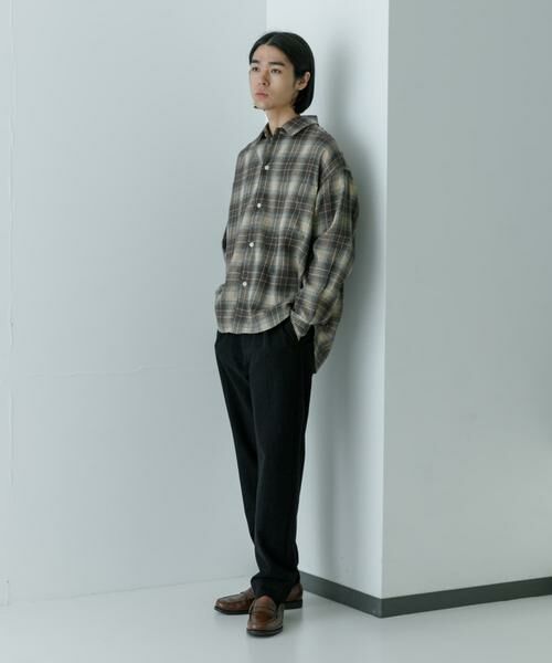 URBAN RESEARCH / アーバンリサーチ シャツ・ブラウス | オンブレーネルシャツ | 詳細3